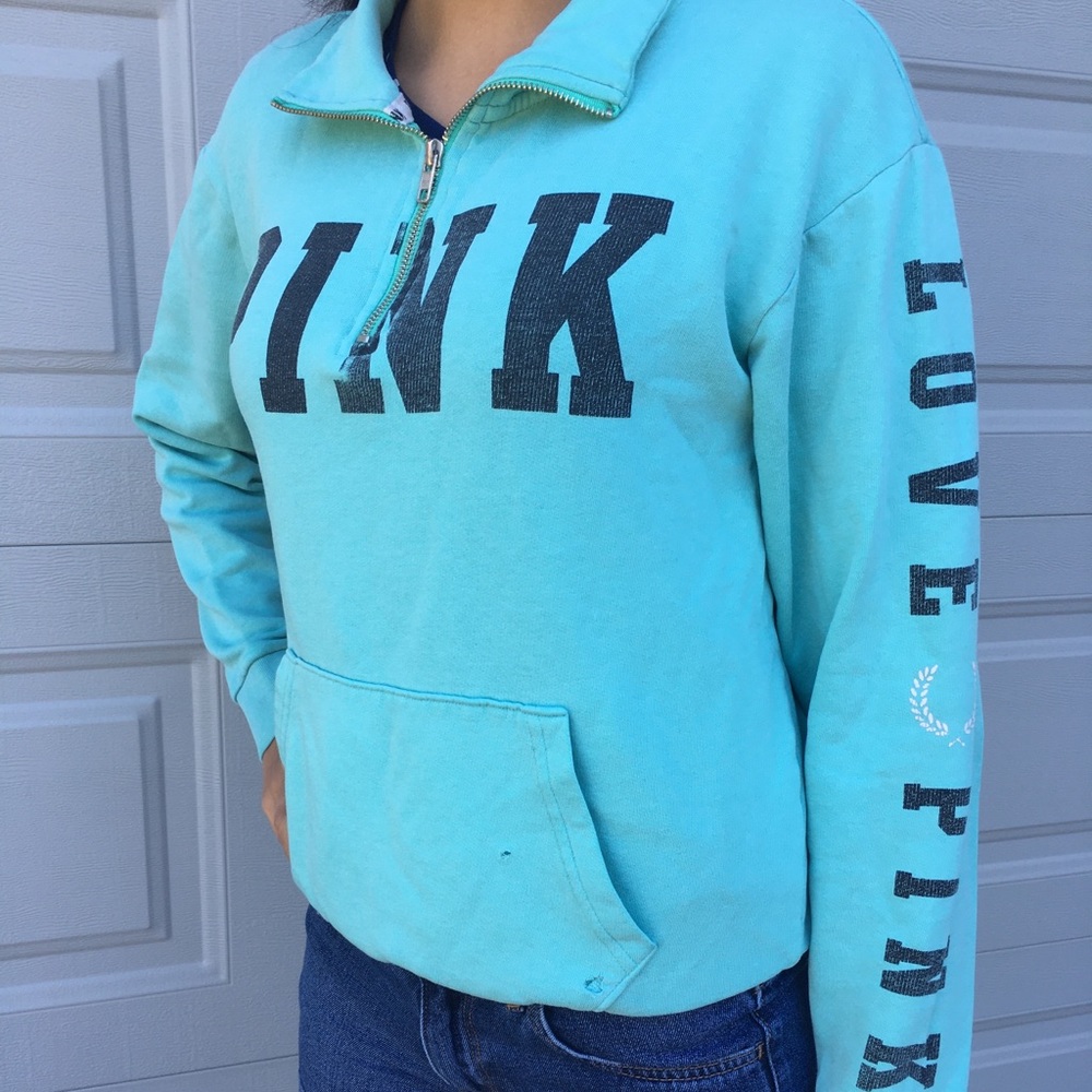 PINK Quarter Zip